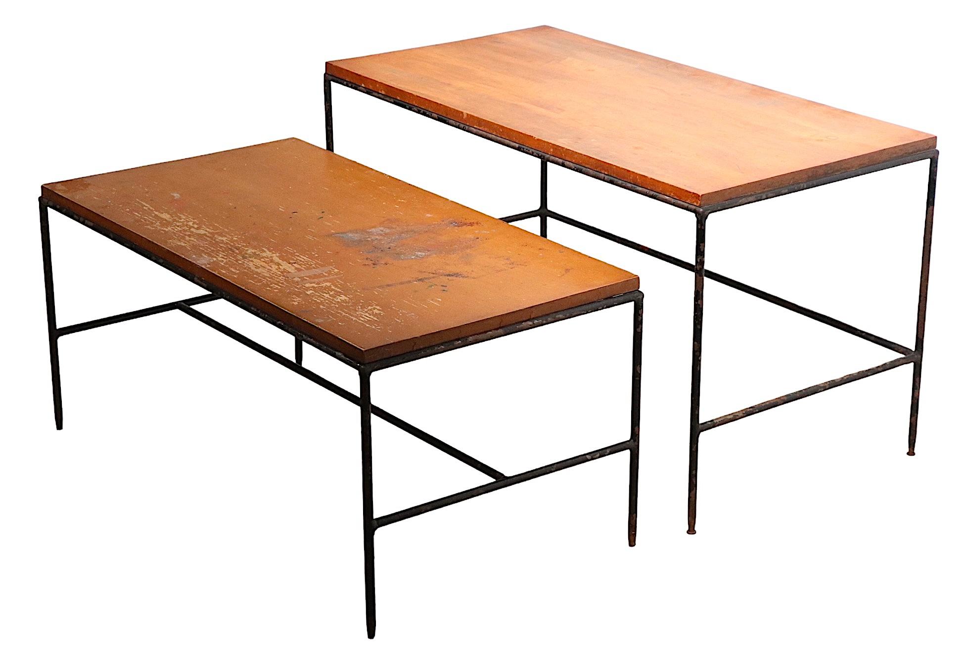 McCobb for Winchendon Planner Group Nesting Tables c.1950's en vente 12