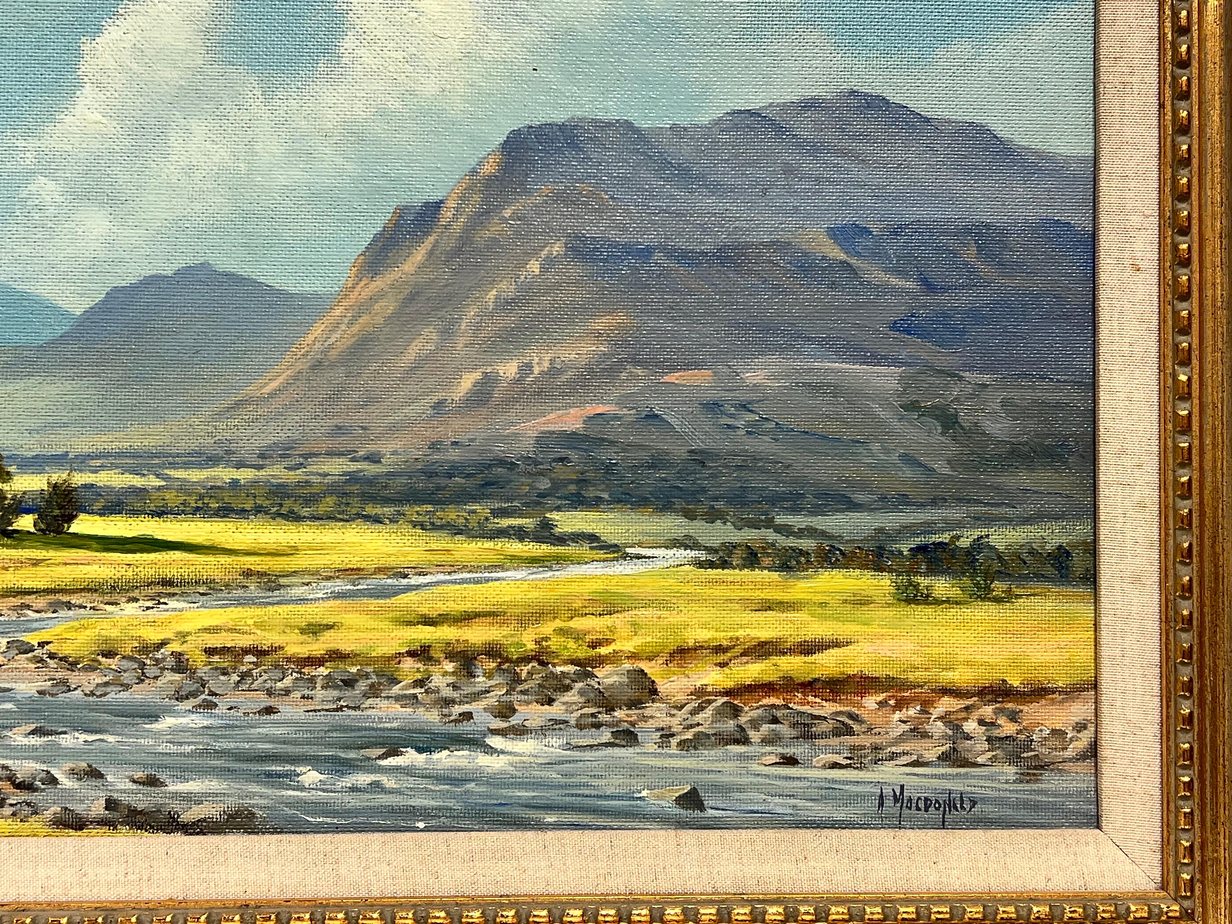 mcdonald's oil painting