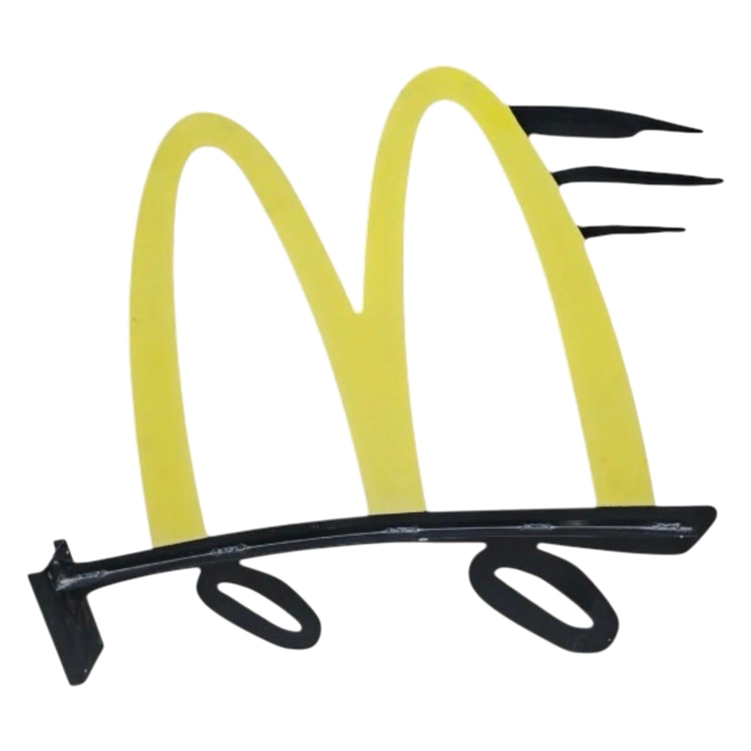 Insegna del logo del McDonald
s Drive-Thru