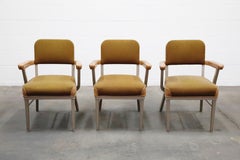 Fauteuils industriels en acier McDowell-Craig:: circa 1960:: Signé