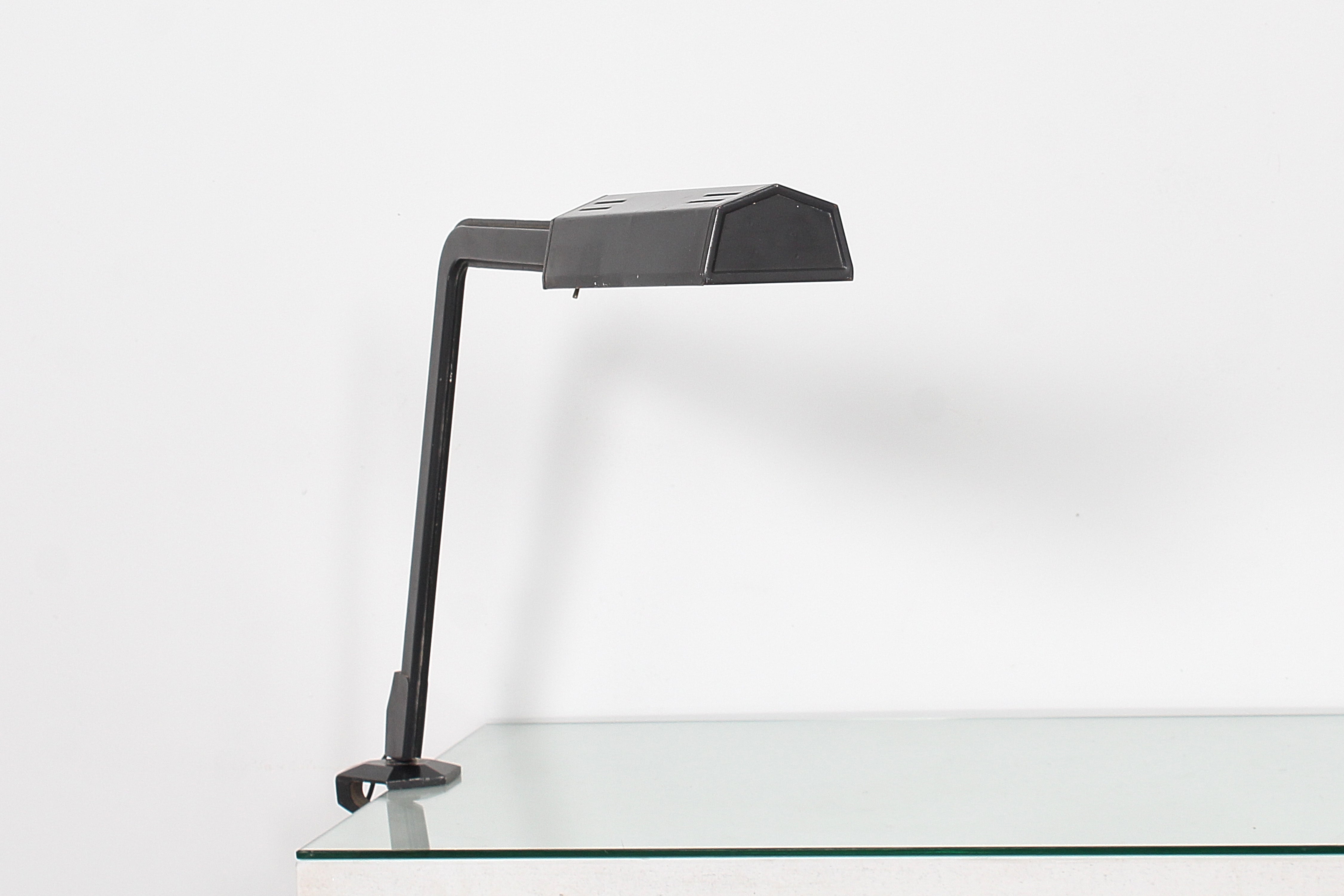 Rare desk lamp with clamp, 