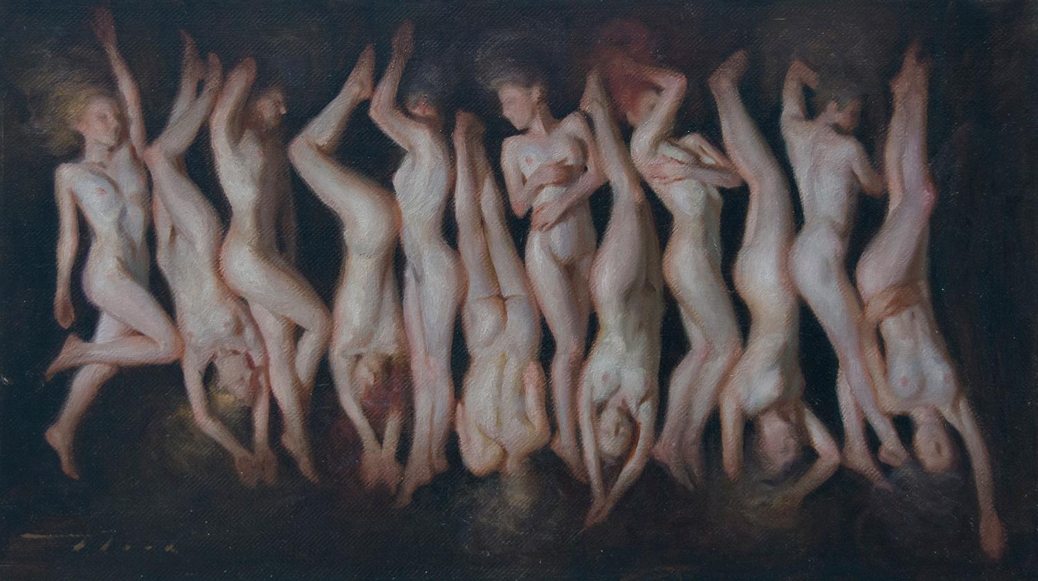12 Variations, Oil Painting