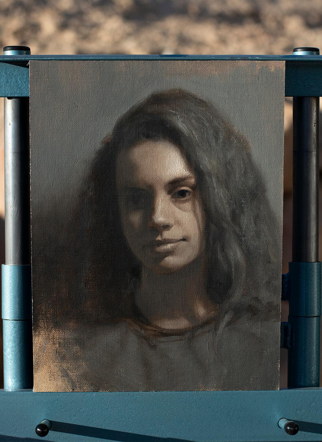Clair, Pittura a olio - Painting Contemporaneo di McGarren Flack