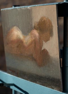 Distant Lights, Oil Painting