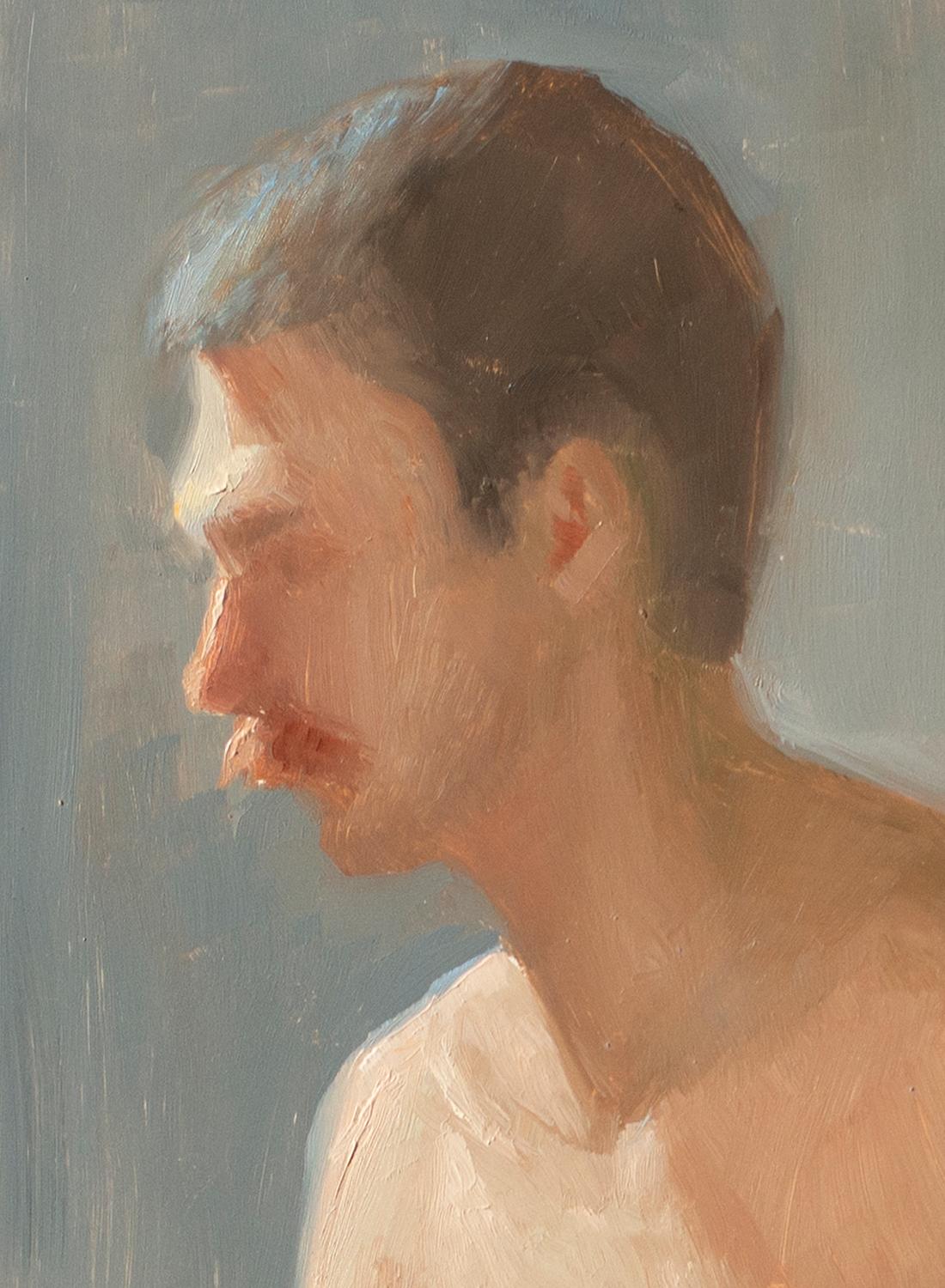 Duca, Pittura a olio - Painting di McGarren Flack