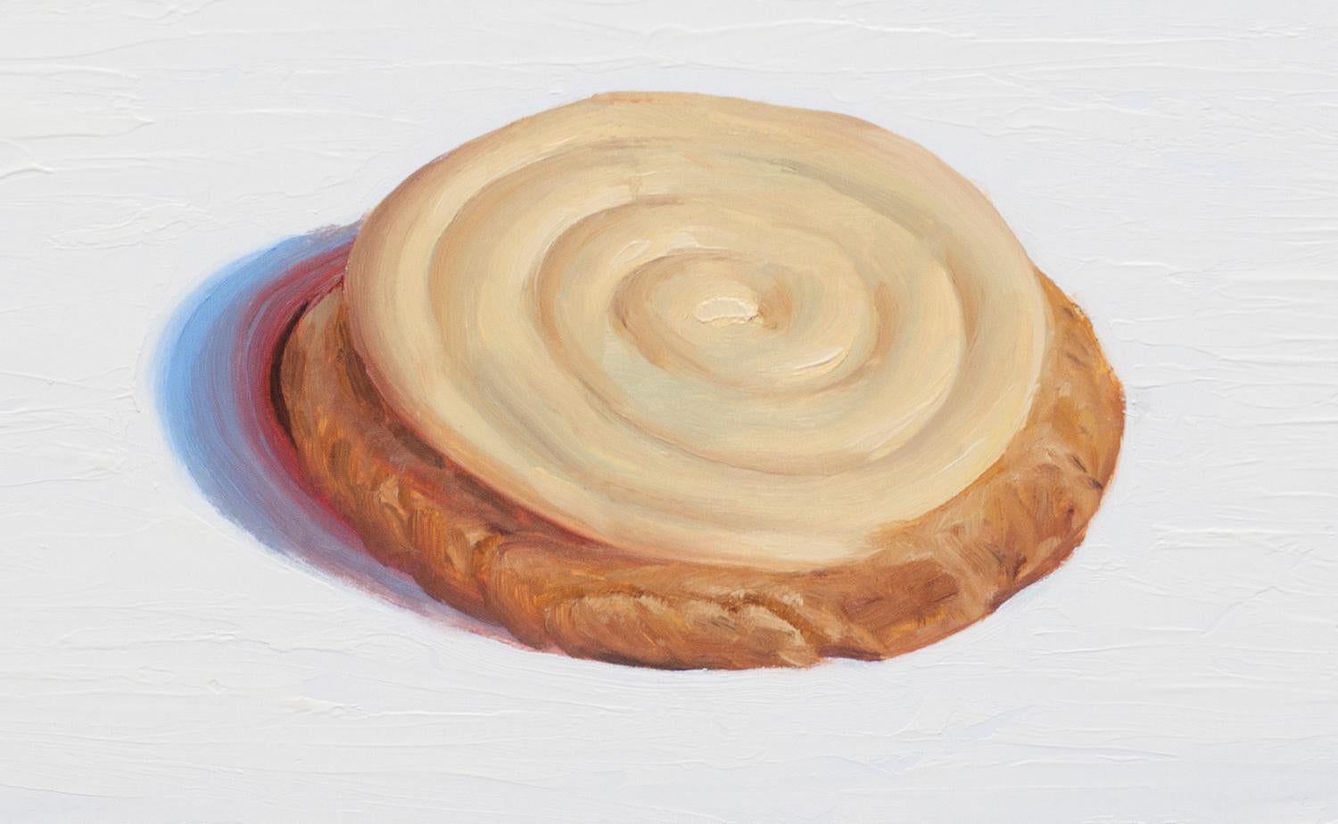 Frosted Snickerdoodle Cookie, Oil Painting - American Realist Art by McGarren Flack