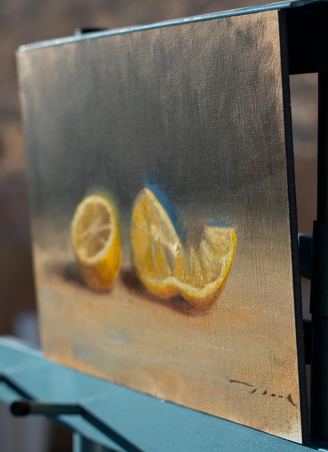 Limone multidiviso, Pittura a olio - Painting di McGarren Flack