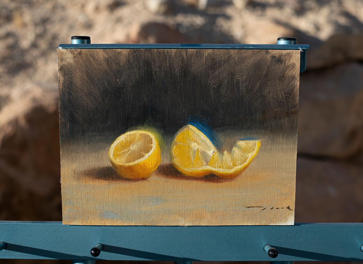 Limone multidiviso, Pittura a olio - Painting Contemporaneo di McGarren Flack