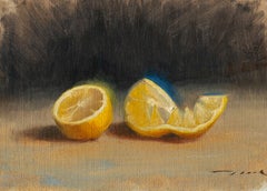 Limone multidiviso, Pittura a olio