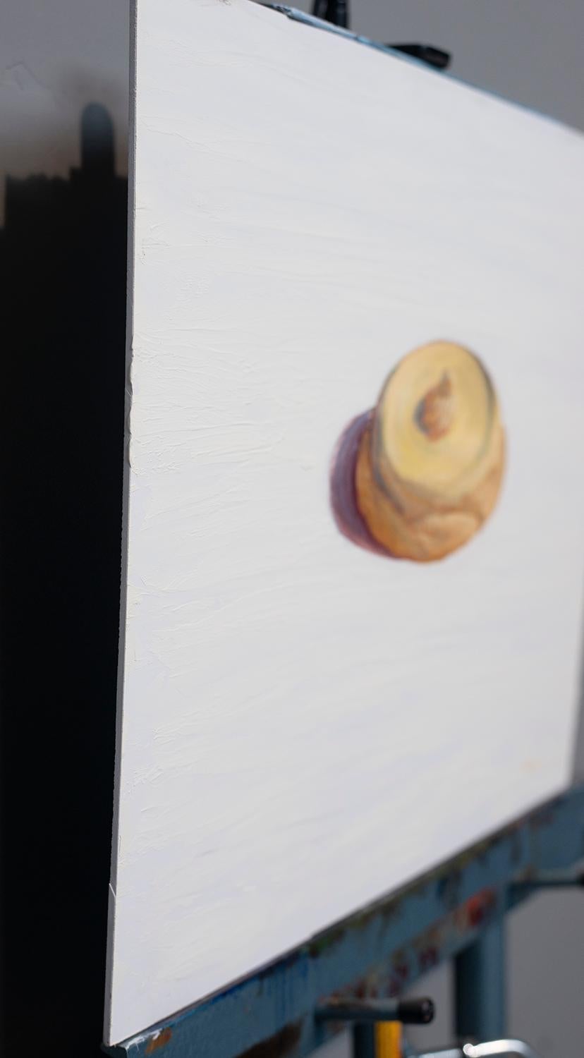 Galleta escarchada con piña, Pintura al óleo - Art realista estadounidense de McGarren Flack