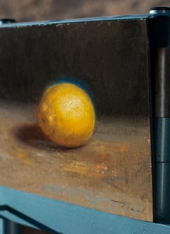 Undivided Lemon, Oil Painting