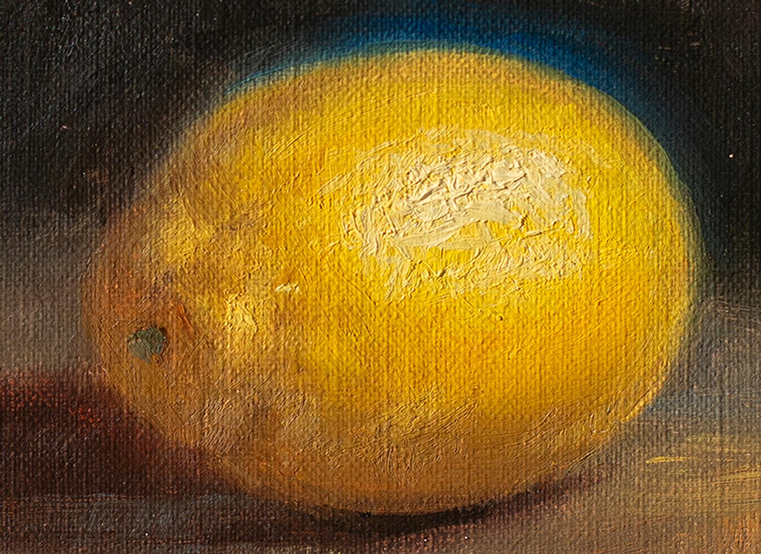 Limone indiviso, Pittura a olio in vendita 1