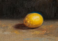 Limón indiviso, Pintura al óleo