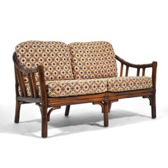 McGuire B-1 Rattan Two Seat Sofa