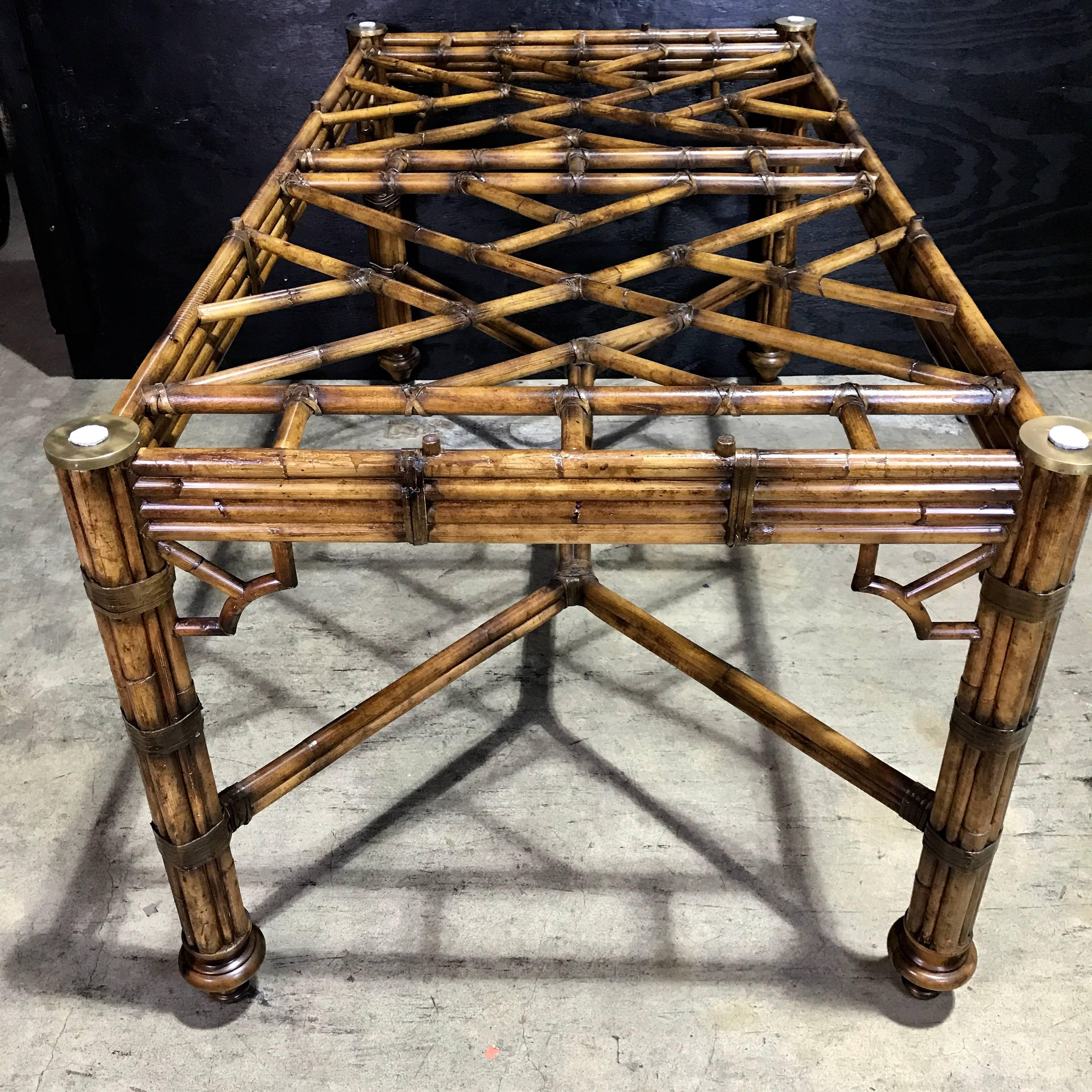 bamboo dining table base