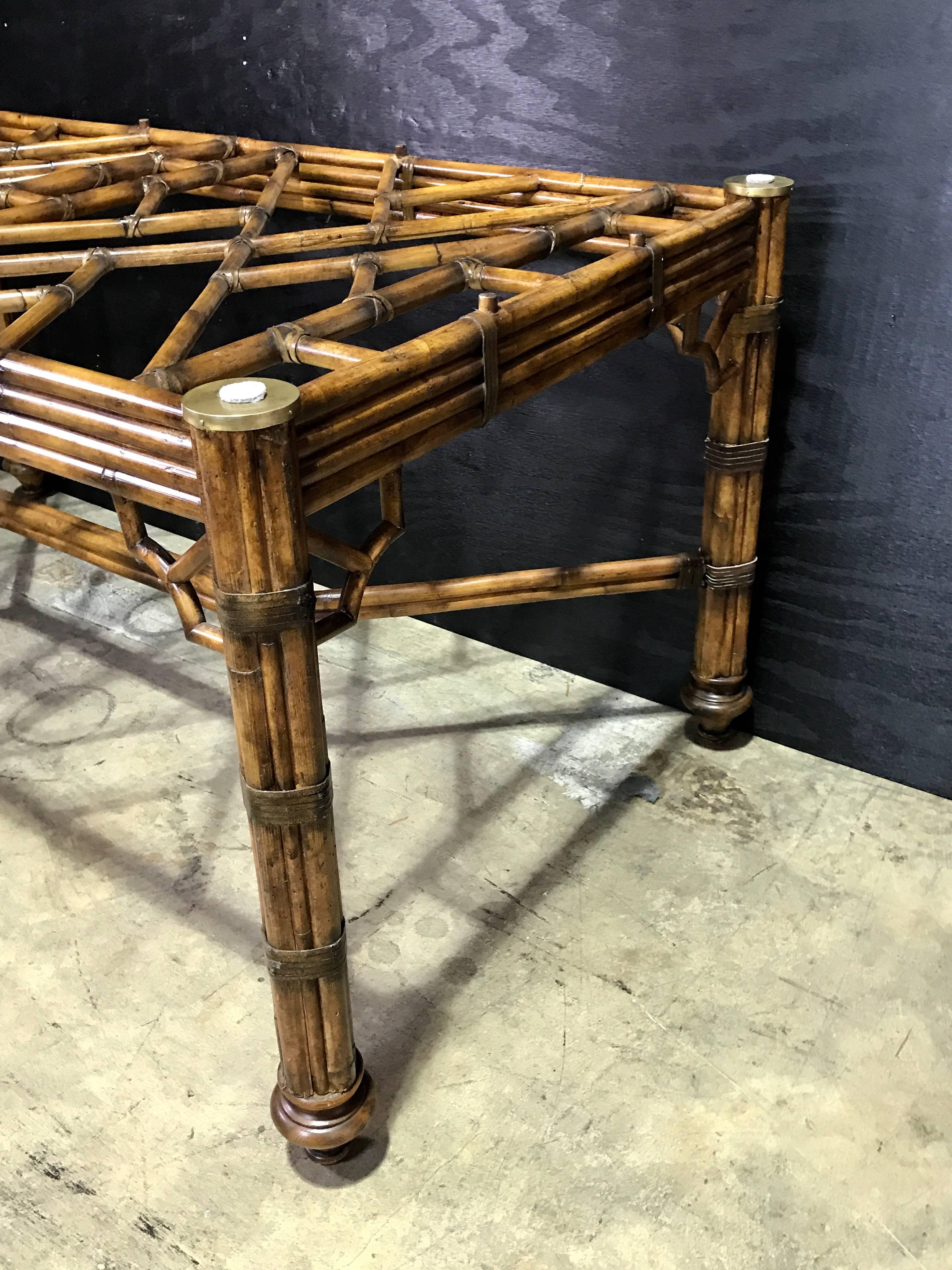 bamboo table base