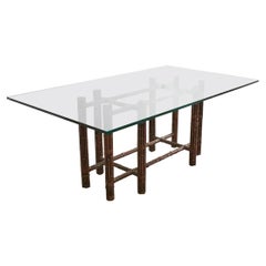 Table de salle à manger McGuire en bambou organique et moderne