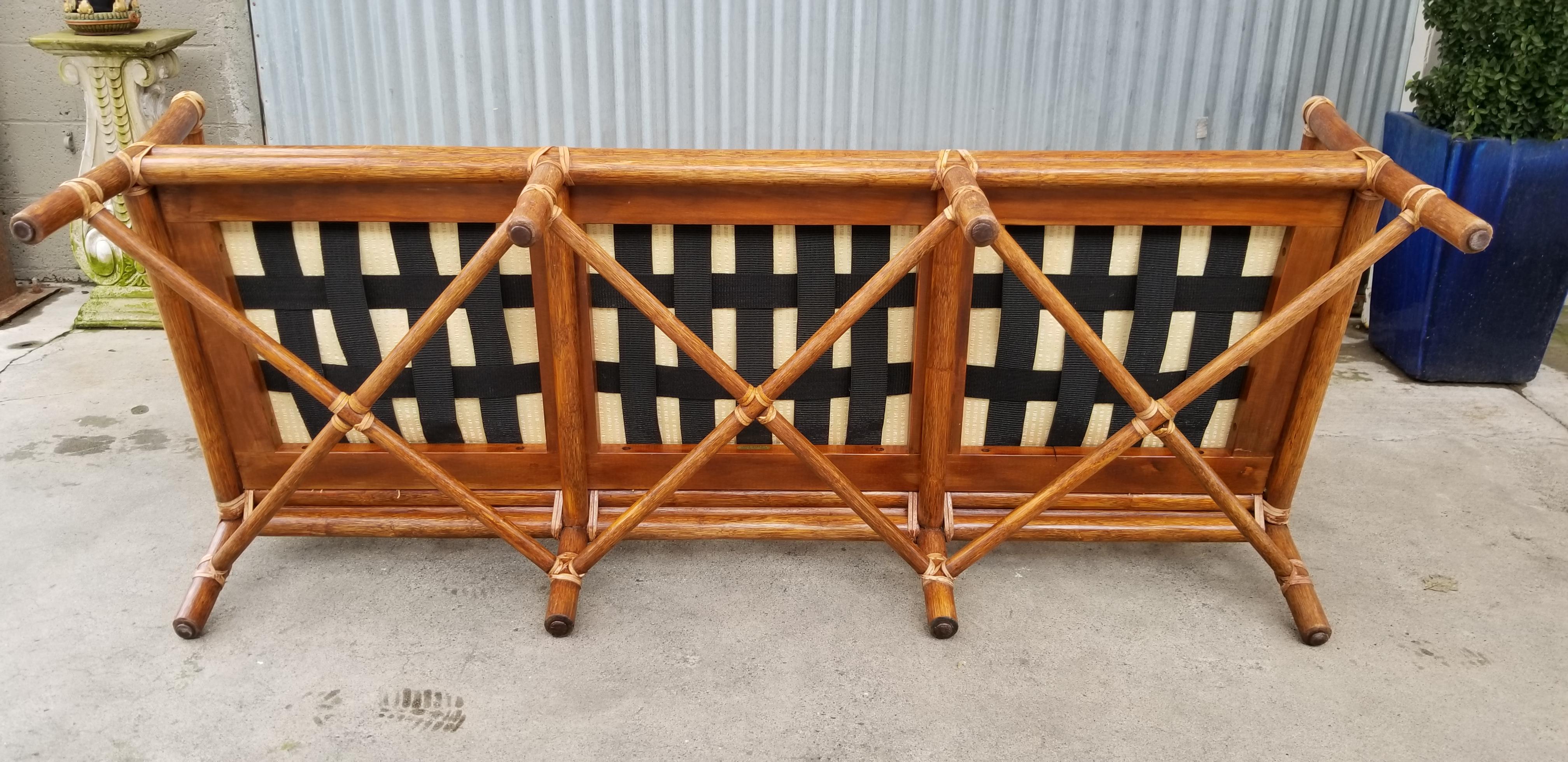 McGuire Bamboo Sofa 4