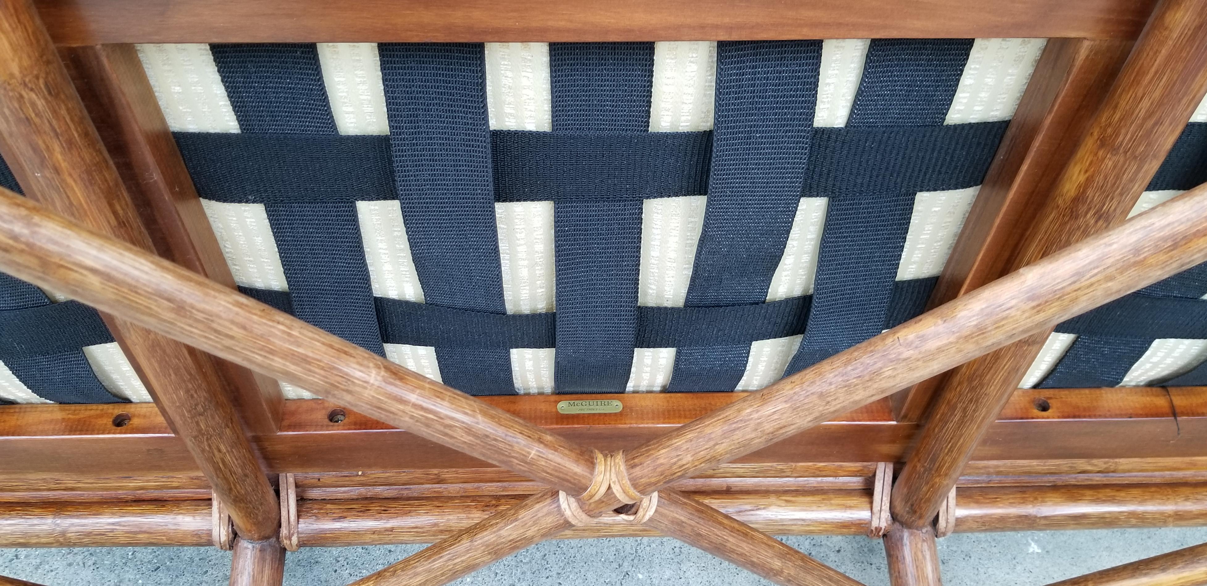 McGuire Bamboo Sofa 6