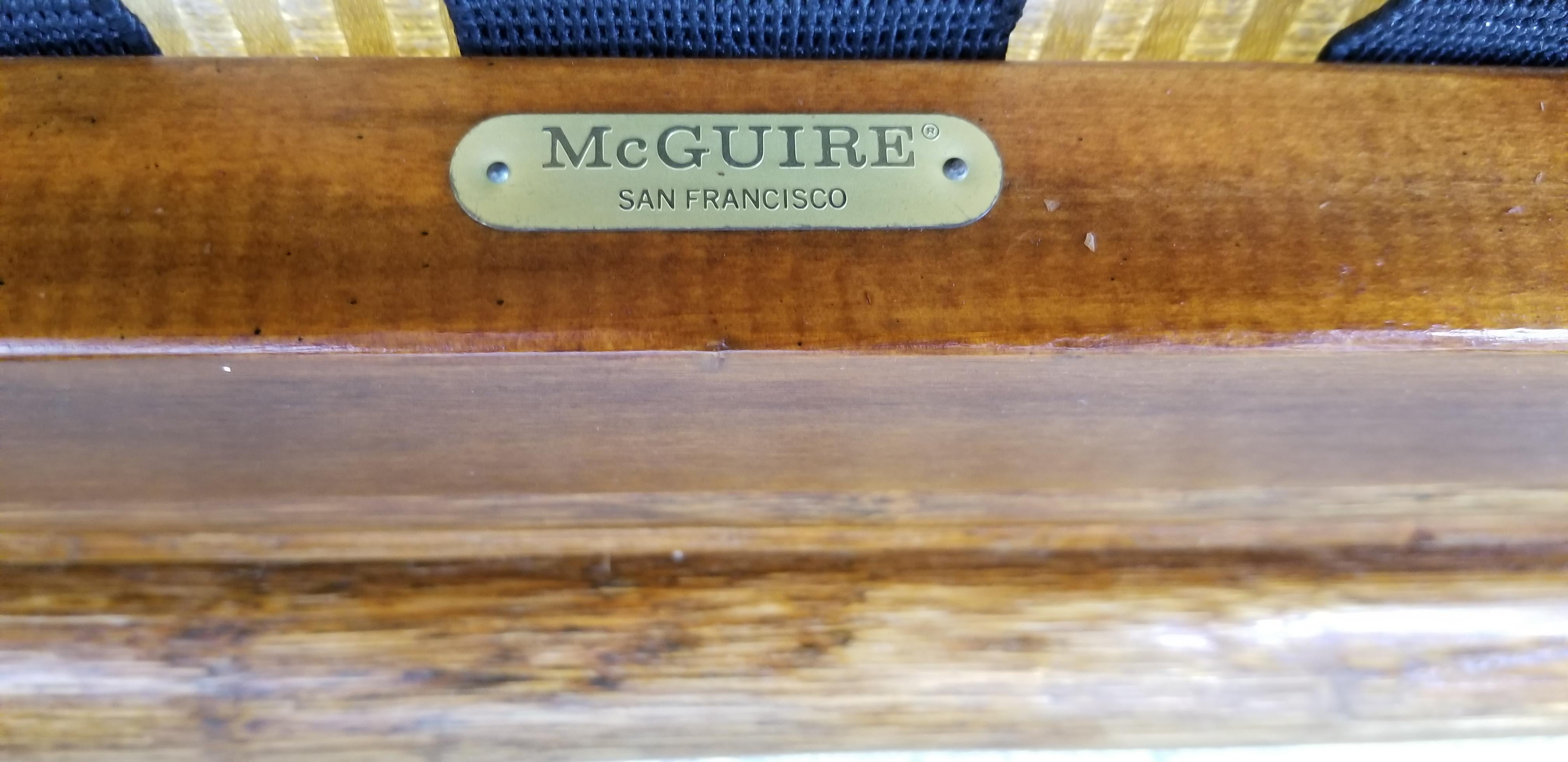 American McGuire Bamboo Sofa