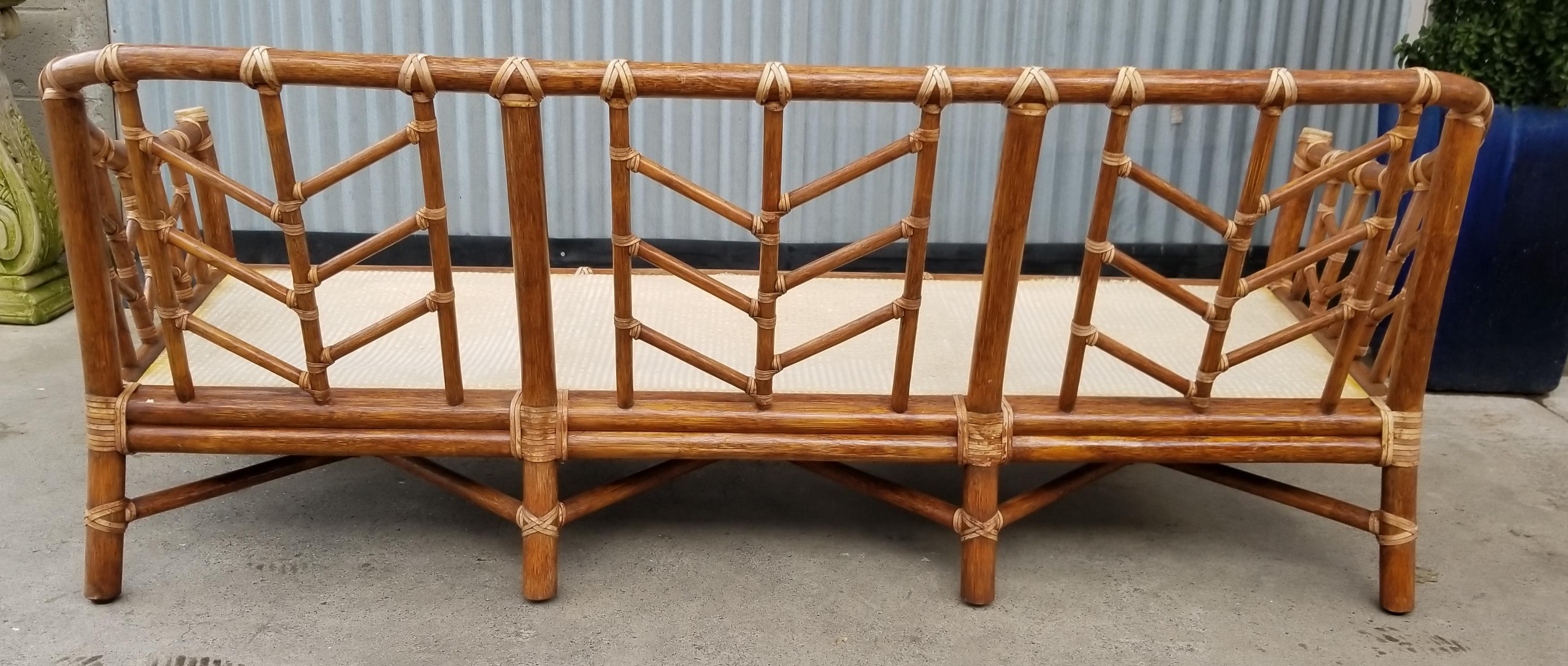 McGuire Bamboo Sofa 3
