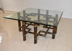 McGuire Bamboo Table Base