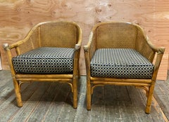 McGuire Coastal Barrel Back or Tub Chairs