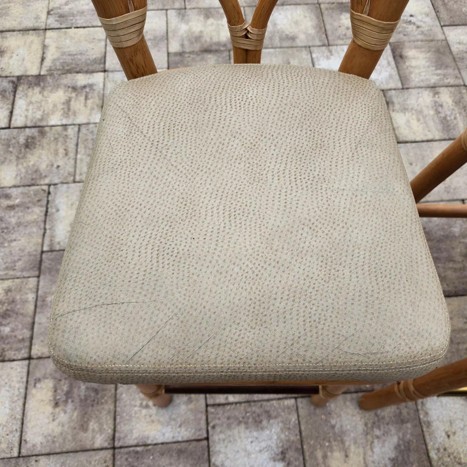 McGuire Counter Bar Stools Bamboo For Sale 9