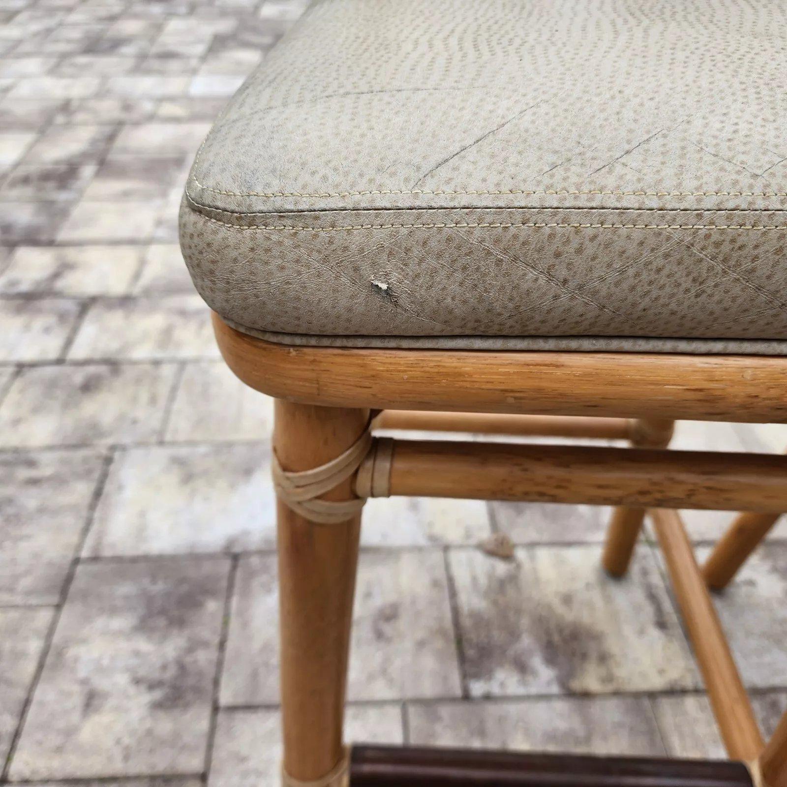 McGuire Counter Bar Stools Bamboo For Sale 10