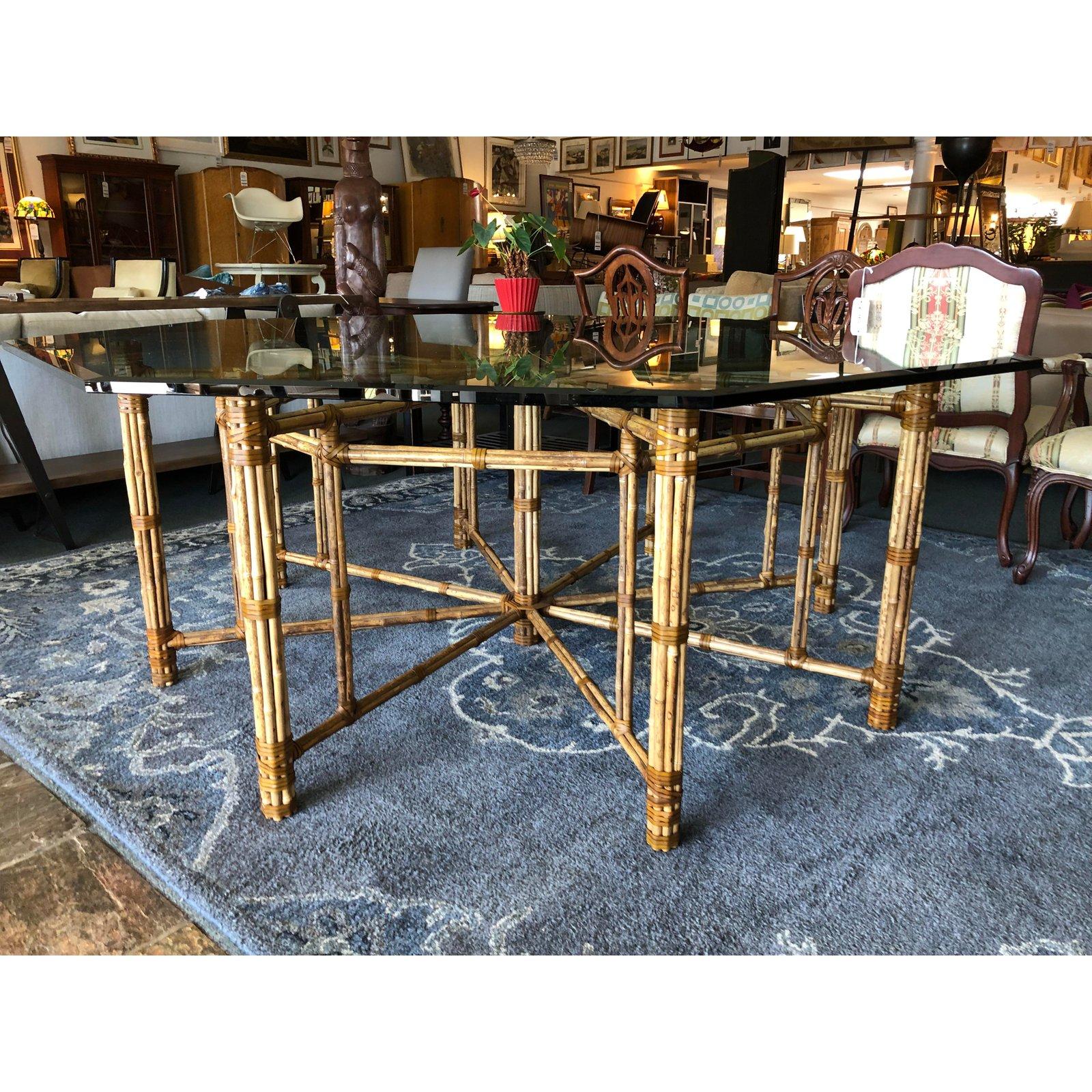 McGuire Dining Room Table For Sale 3