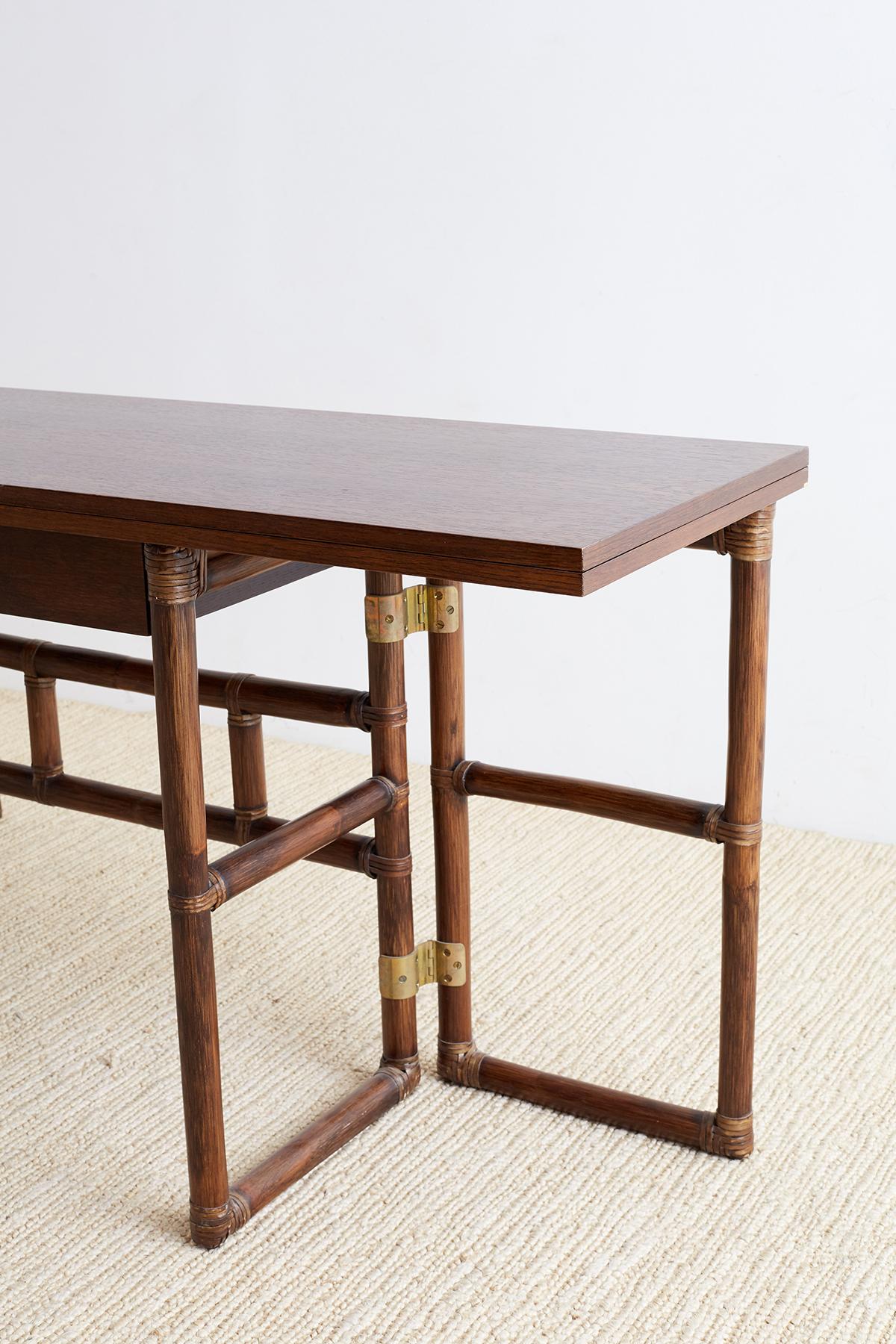 McGuire Flip-Top Server Console or Dining Table 1