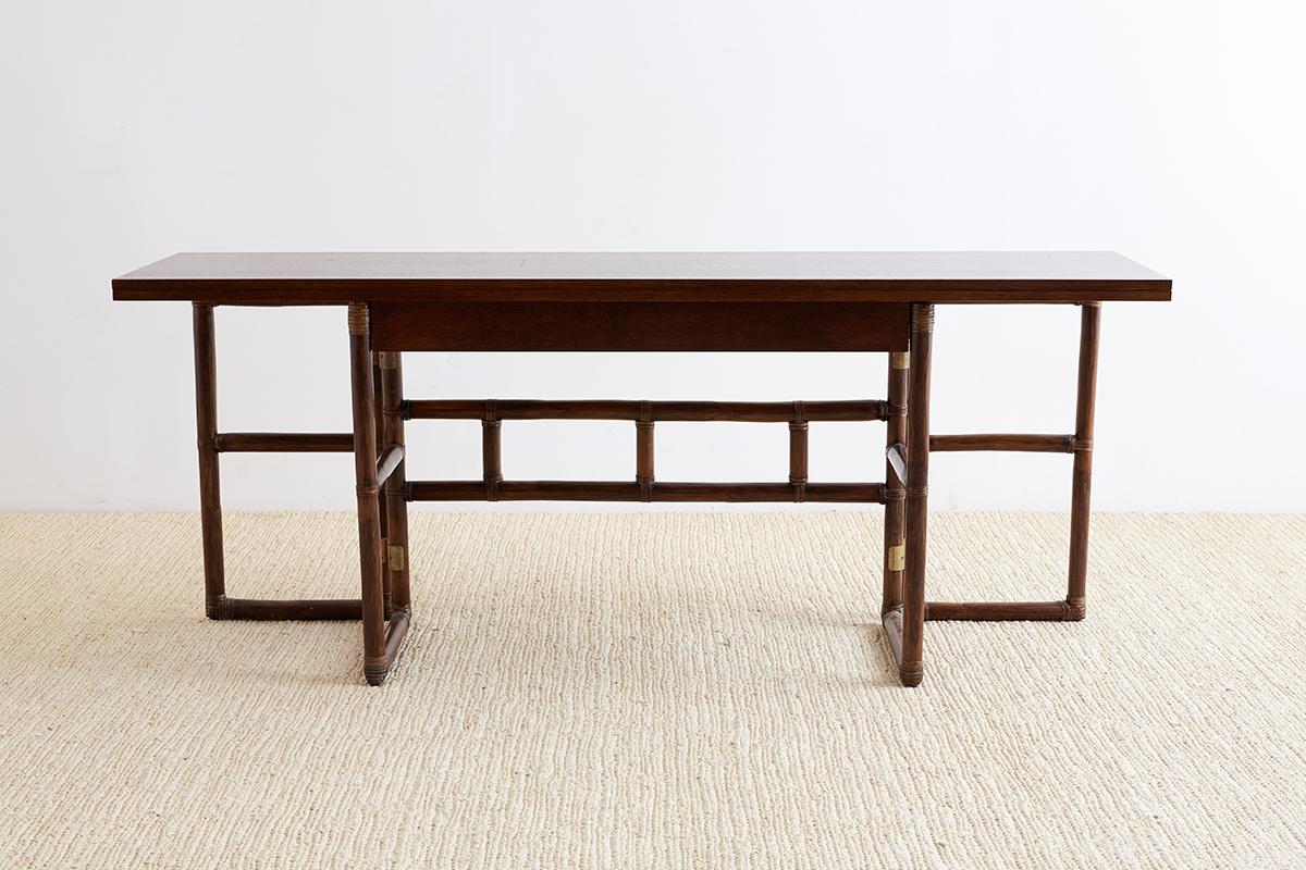 McGuire Flip-Top Server Console or Dining Table 2