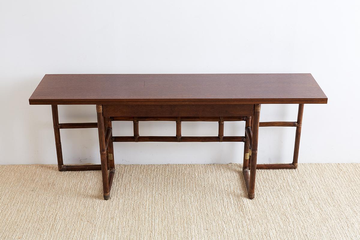 McGuire Flip-Top Server Console or Dining Table 3