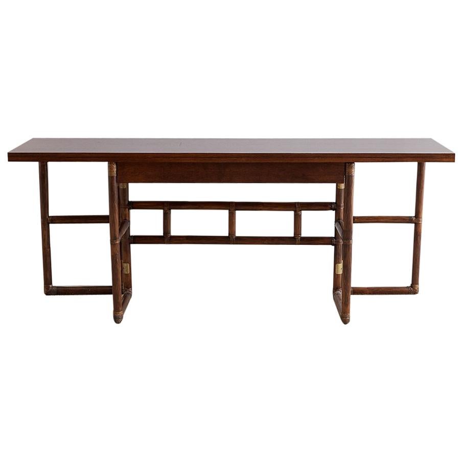 McGuire Flip-Top Server Console or Dining Table