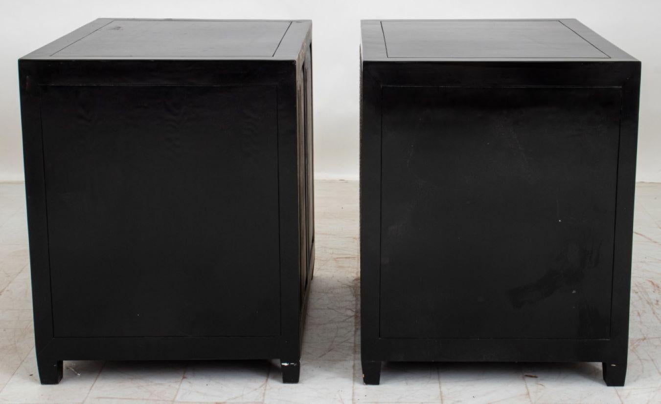 McGuire for Baker Two-Door Cabinets, 2 For Sale 1