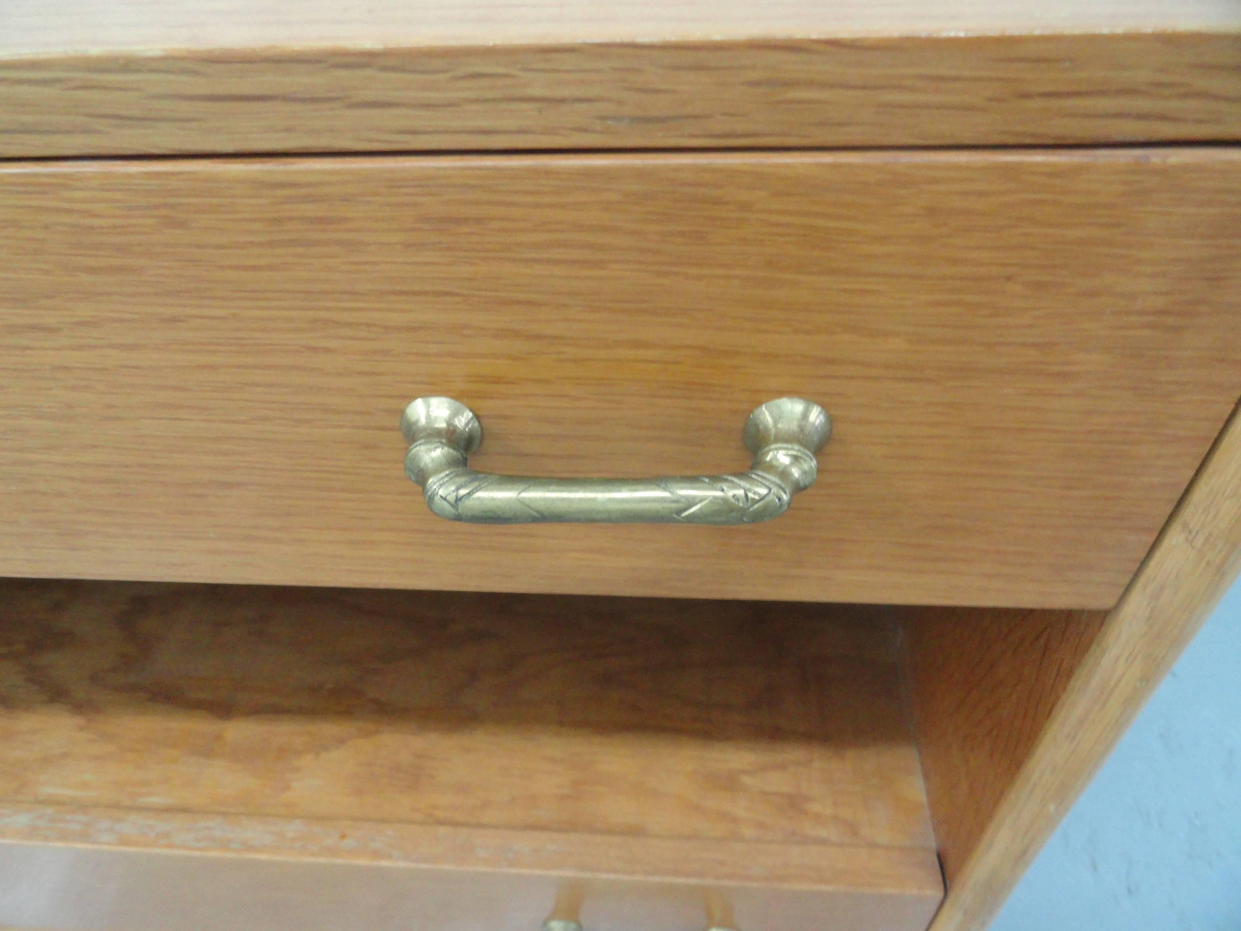 Late 20th Century McGuire Furniture Bachelor's Chest For Sale