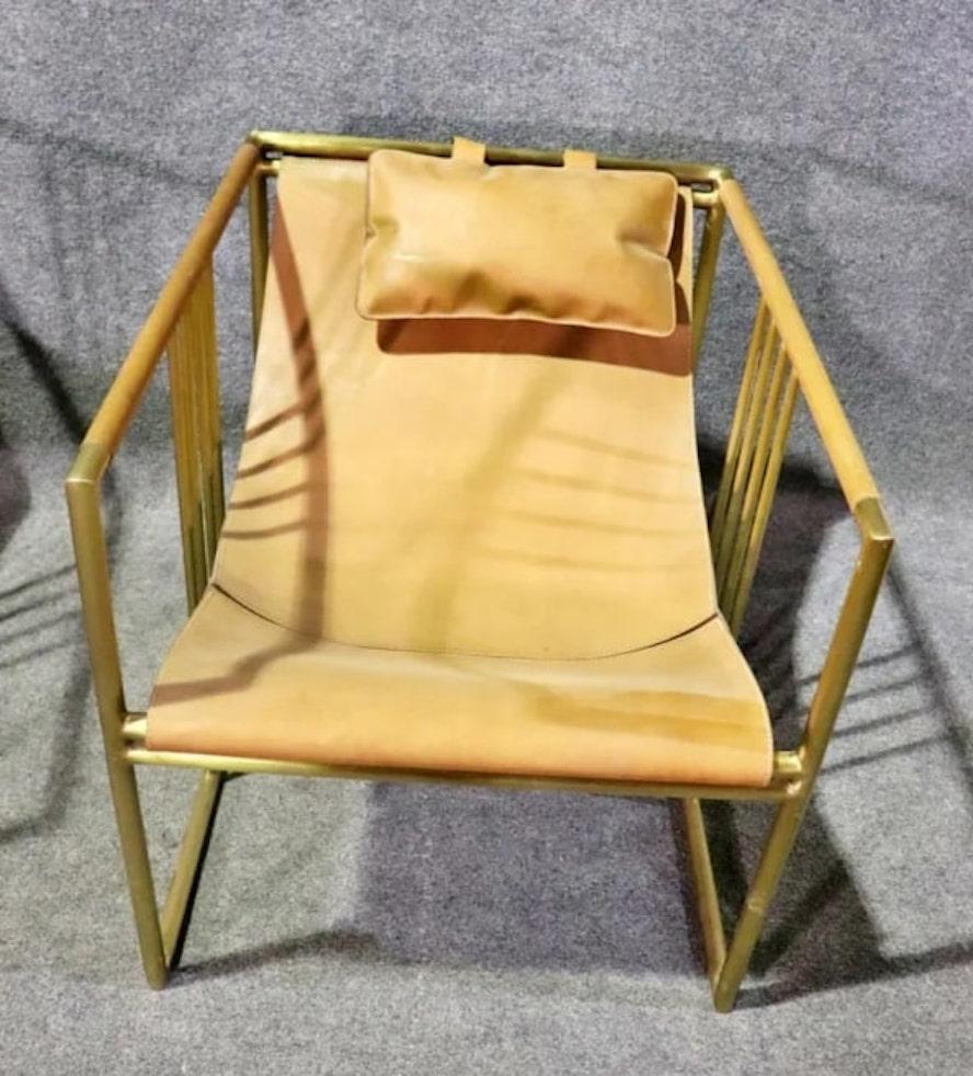Chaises à franges conçues par McGuire Haybine Bon état - En vente à Brooklyn, NY