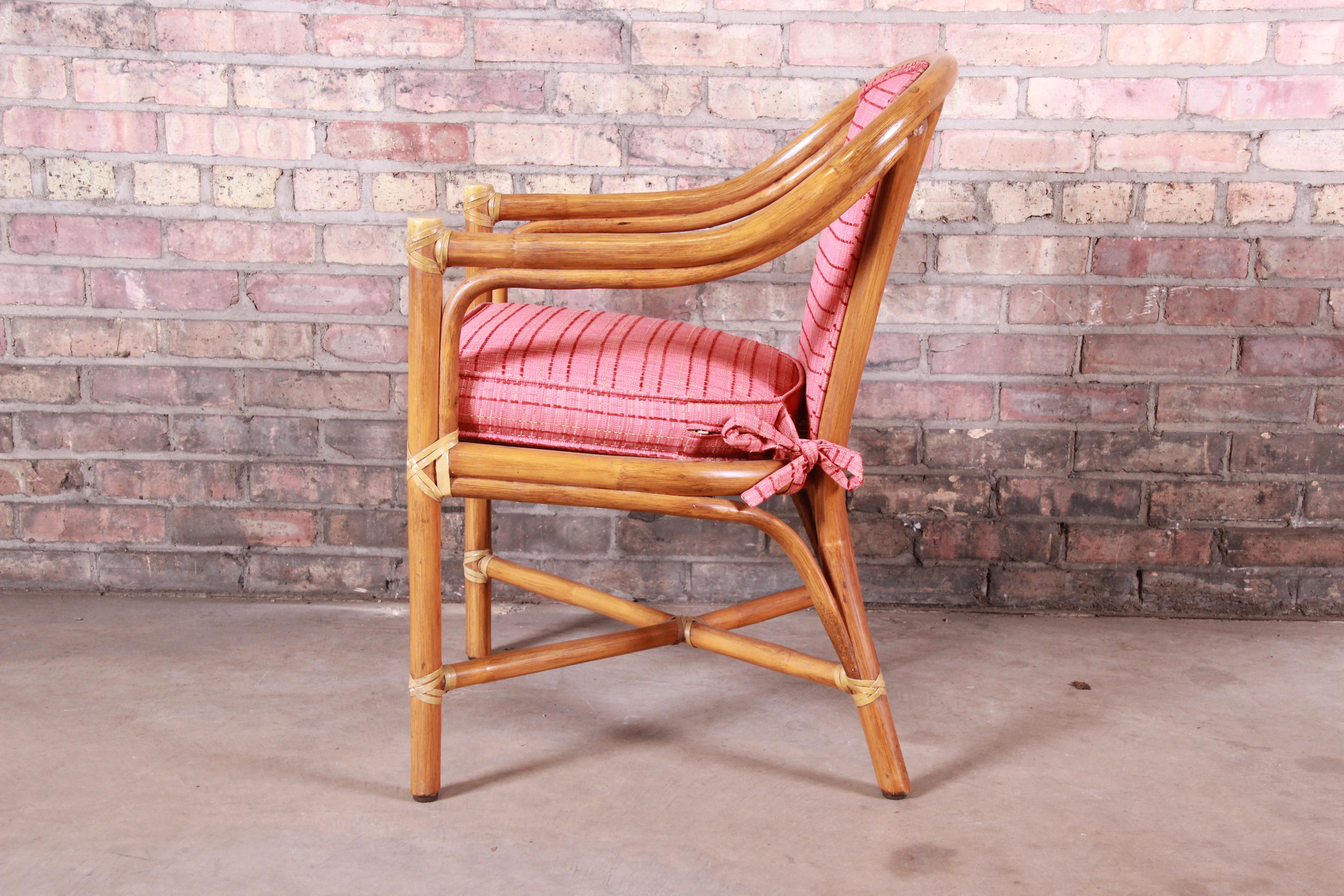 modern bamboo chair
