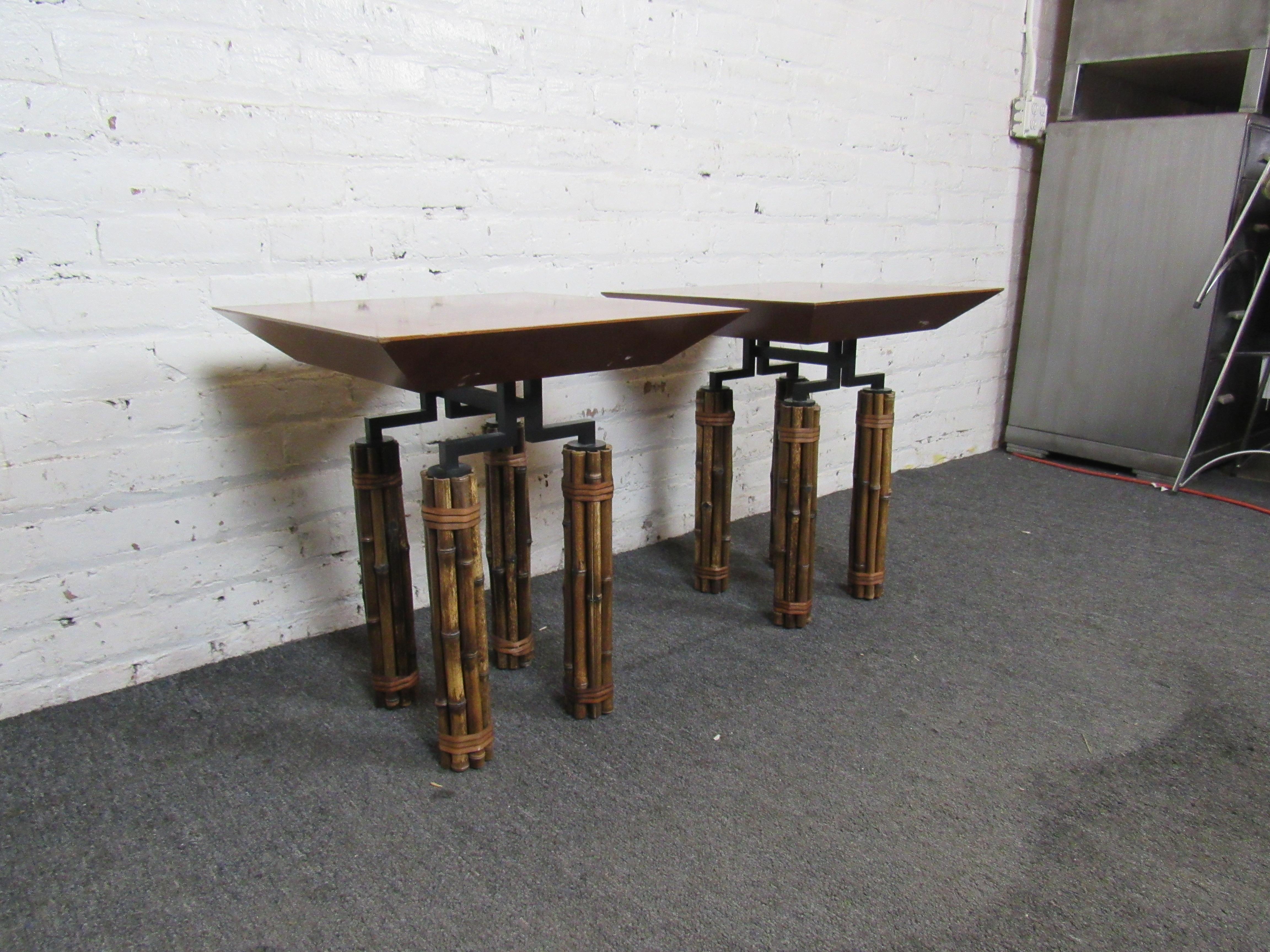Other McGuire Huxley Martini Tables For Sale