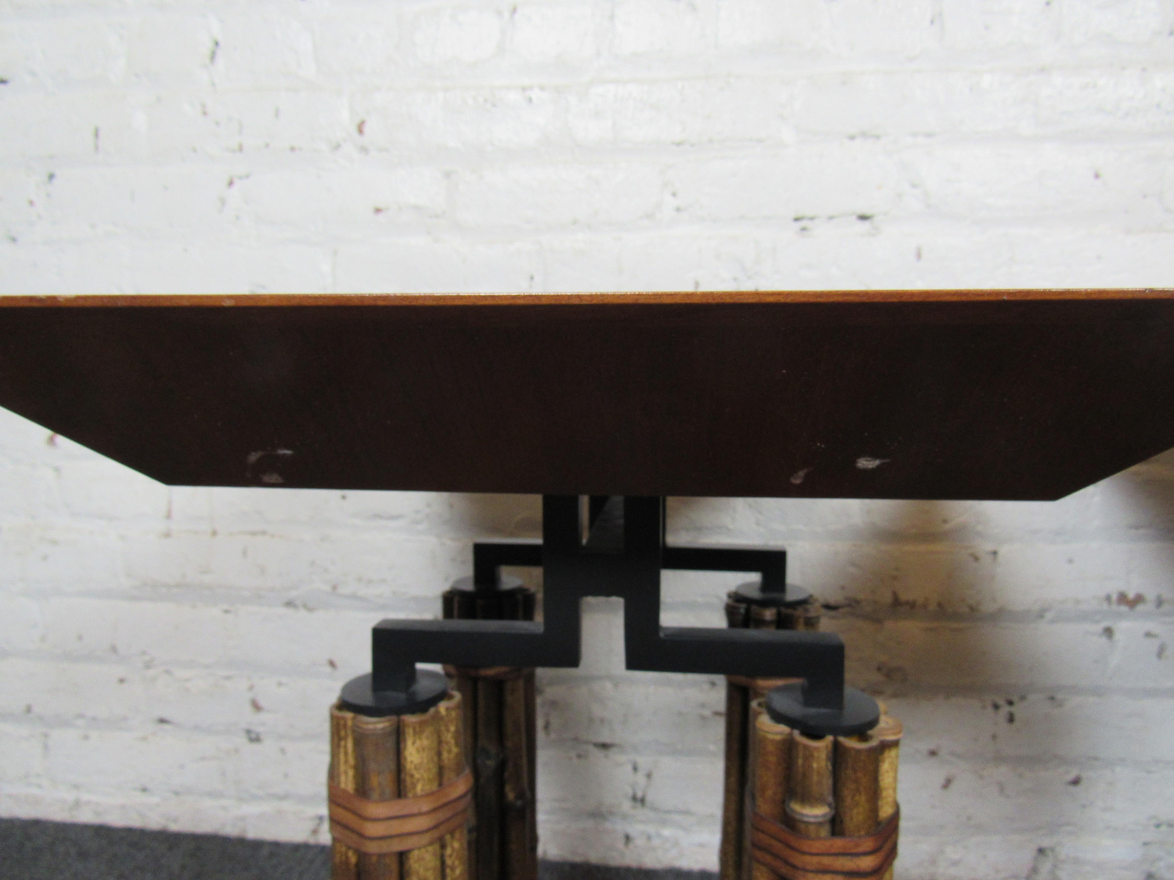 McGuire Huxley Martini Tables For Sale 2