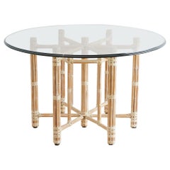 McGuire Organic Bamboo Garden Dining Table