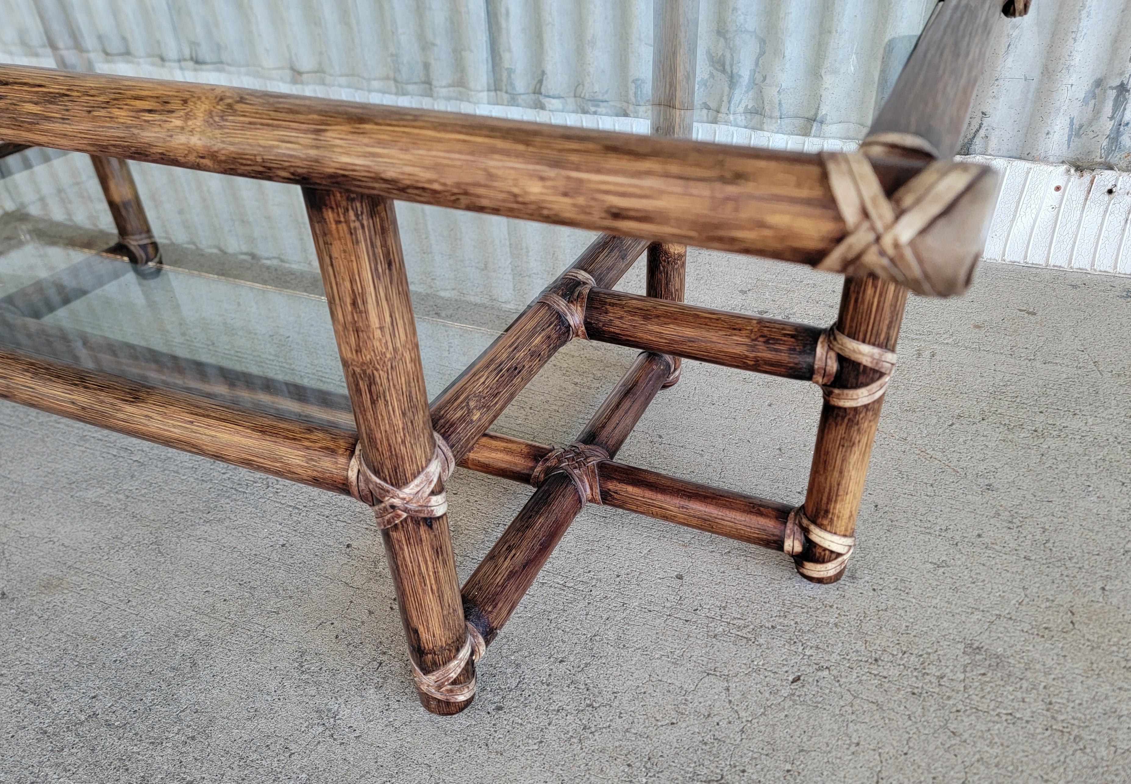 Bambou McGuire Organic Table basse moderne en bambou en vente