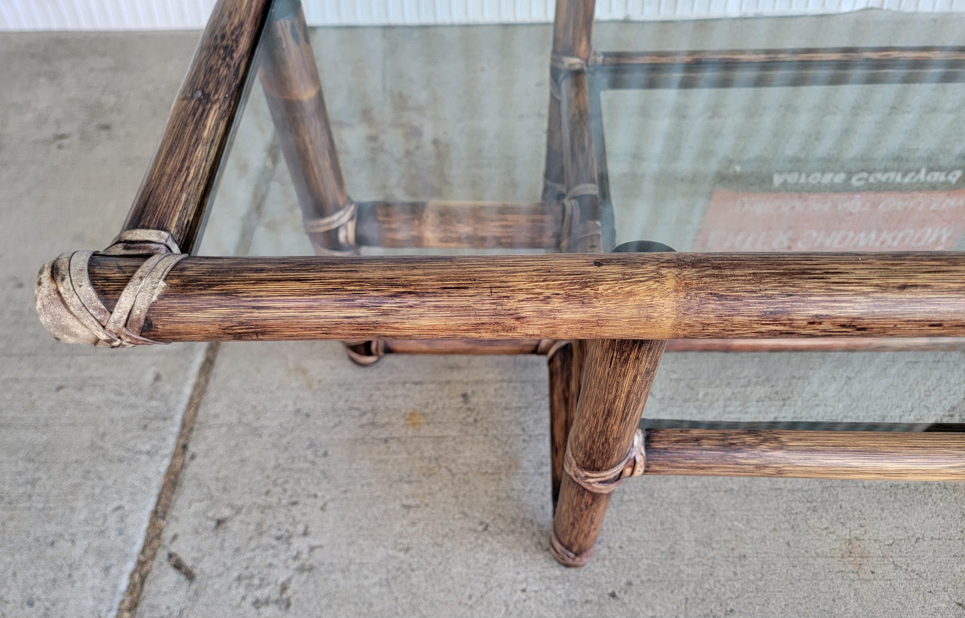 McGuire Organic Table basse moderne en bambou en vente 1