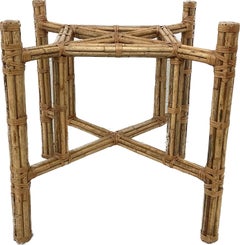 McGuire Organic Modern Bamboo Dining Table Base