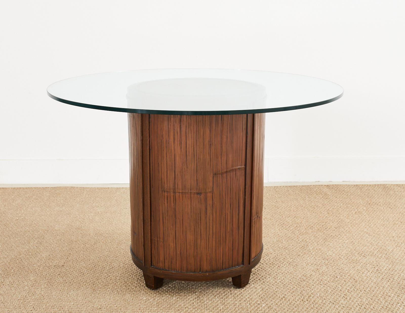 organic modern round dining table