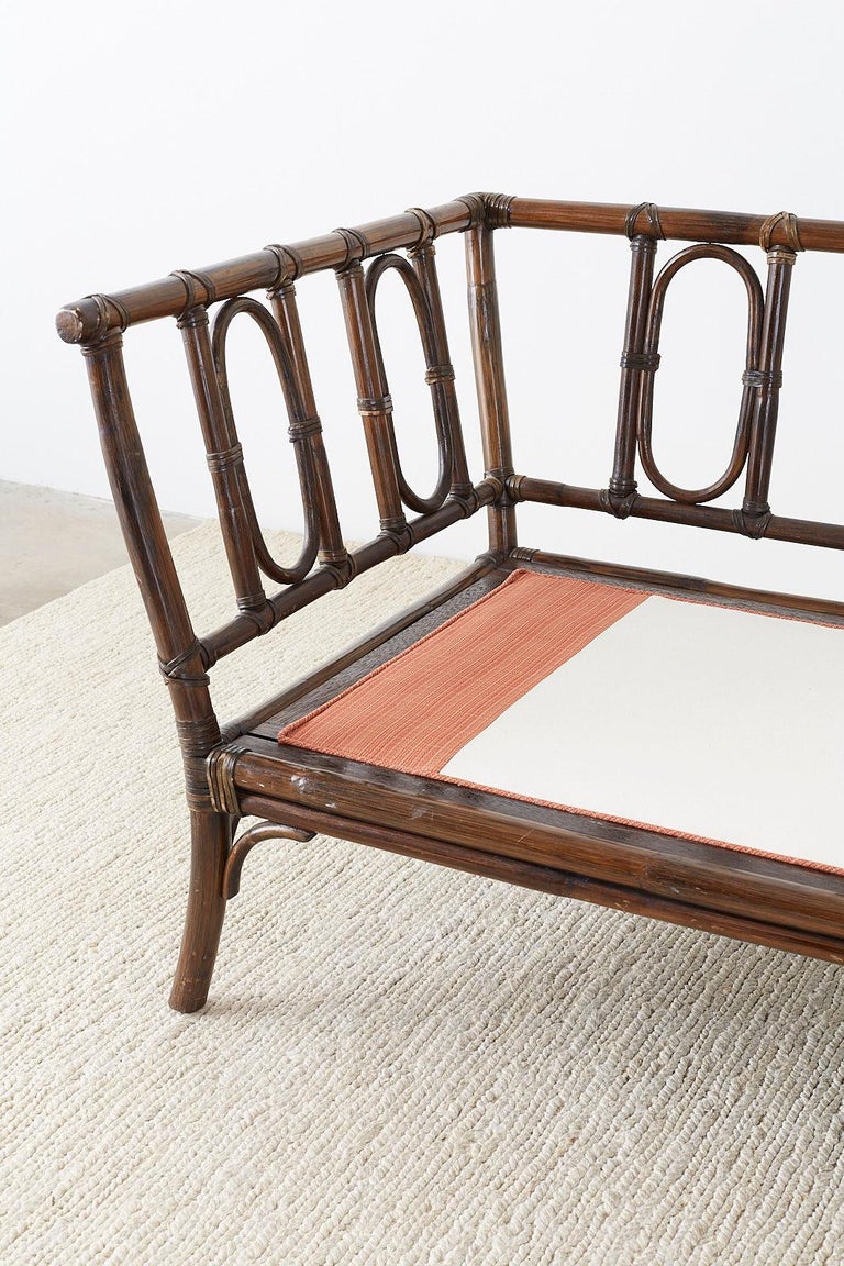 bamboo rattan daybed