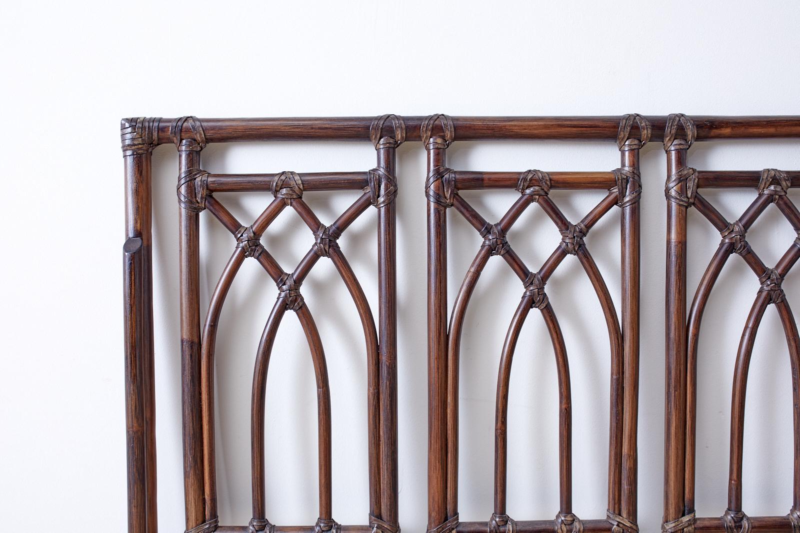 king bamboo headboard