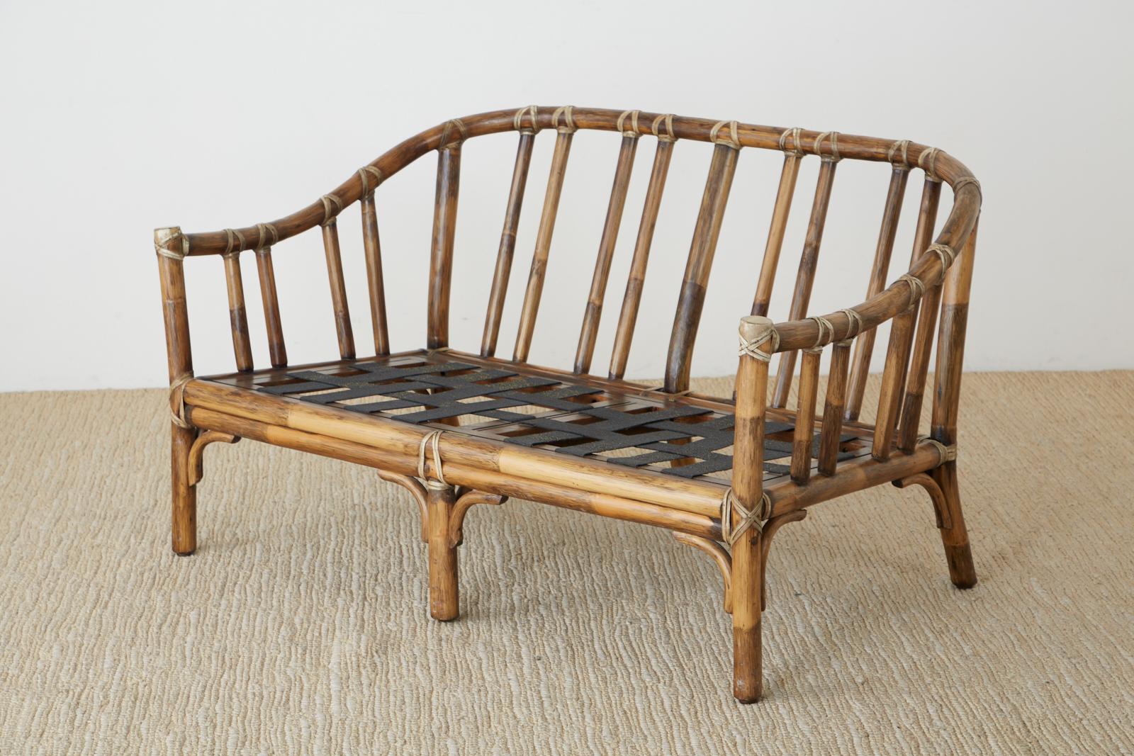 bamboo settee