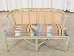 Panca in rattan McGuire Organic Modern Caned Bench Settee