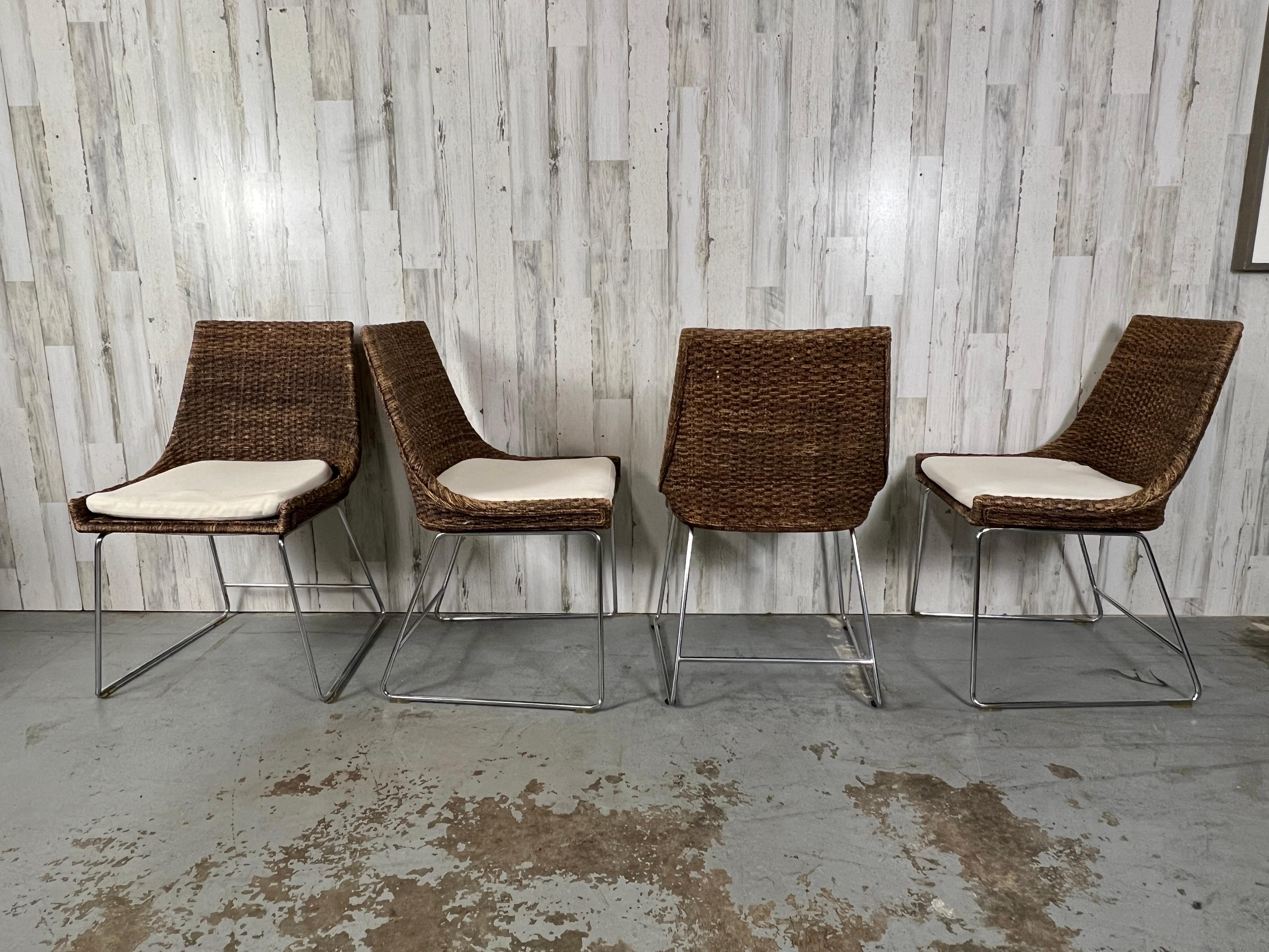 McGuire Organic Modern Dining Chairs For Sale 7